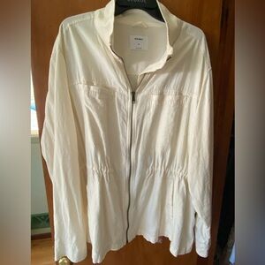 Old Navy Linen Jacket XXL